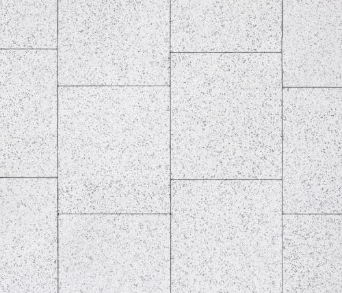 В.4.К.8 Плитка тротуарная "Квадрат" 300х300х80 Мрамор белый с черным