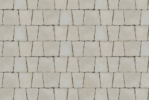 Б.1.ПИ.6 Плитка тротуарная "Антик" 60 мм Стандарт белый