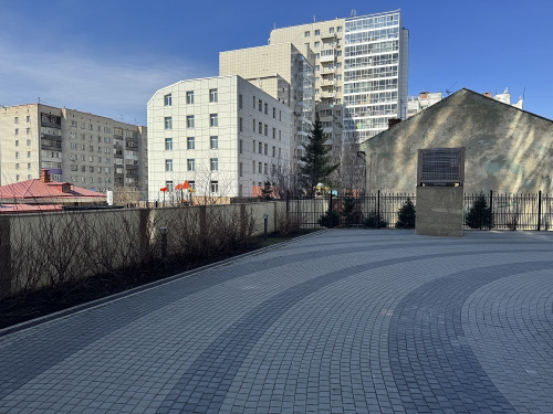 Б.1.К.6 Плитка тротуарная "Квадрат" 100х100х60 Стандарт черный Б.1.К.6 Плитка тротуарная "Квадрат" 100х100х60 Стандарт черный