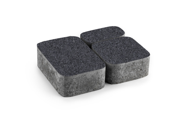 Б.1.Кл.6 Плитка тротуарная "Классико" 60 мм Мрамор Черный