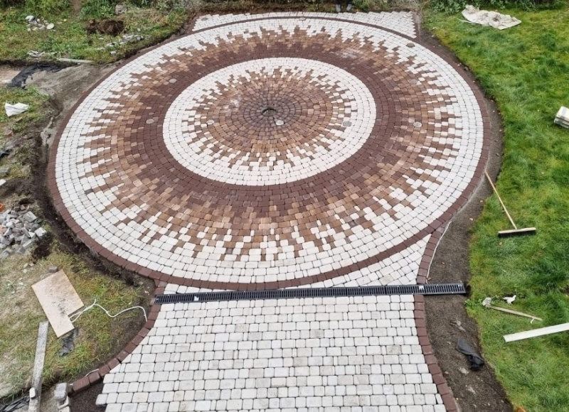 Б.1.Кл.6 Плитка тротуарная "Классико" 60 мм Стандарт белый