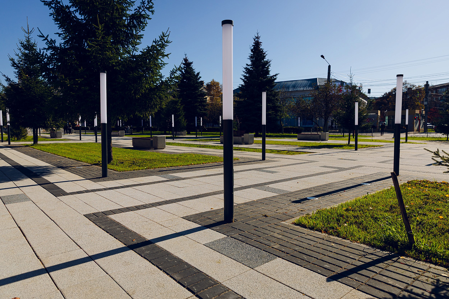 Сквер Памяти у часовни "Всех Скорбящих Радость", г. Ленинск-Кузнецкий