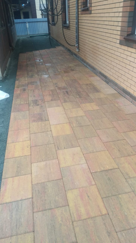 А.3.К.4 Плитка тротуарная "Квадрат" 300х300х40 Колормикс Алтайский Марс