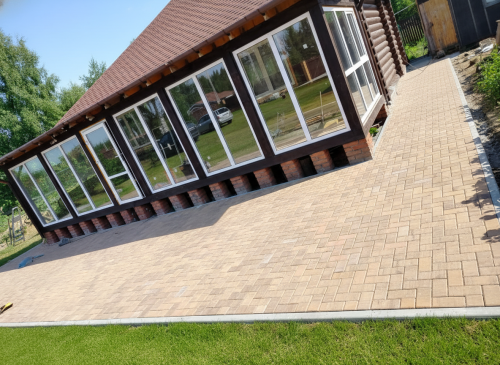 Б.1.П.6 Плитка тротуарная "Брусчатка" 200х100х60 Колормикс Хакасия