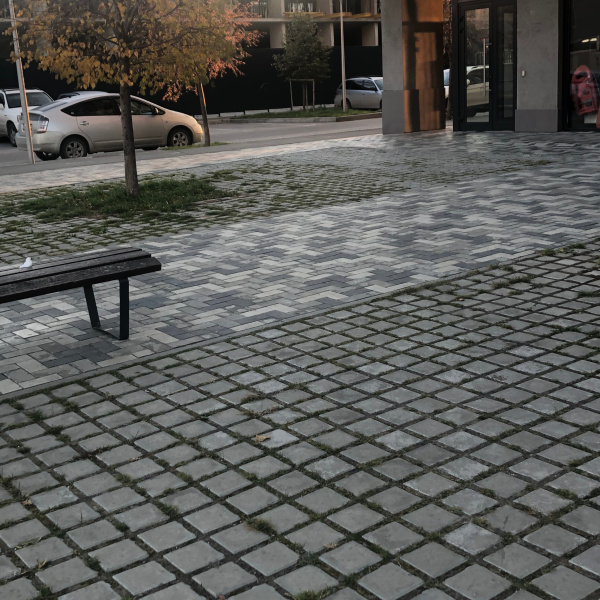 В.1.ГП.8 Газонная плитка "Дона" 140х140х80 Стандарт серый В.1.ГП.8 Газонная плитка "Дона" 140х140х80 Стандарт серый