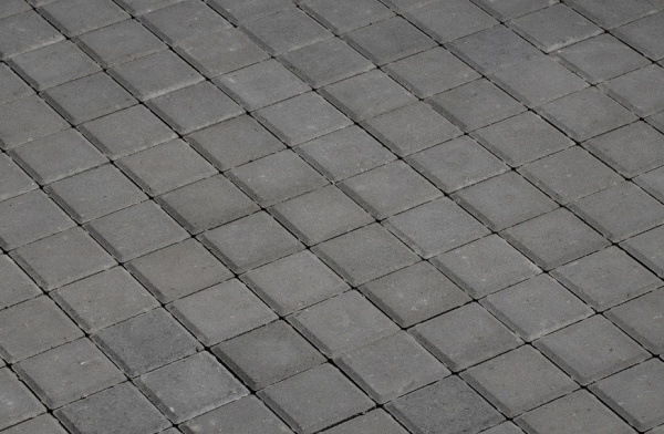 Б.1.К.6 Плитка тротуарная "Квадрат" 100х100х60 Стандарт серый