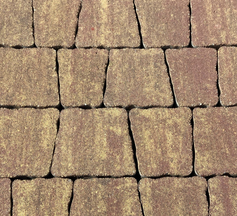 Б.1.ПИ.6 Плитка тротуарная "Антик" 60 мм Колормикс Алтайский марс