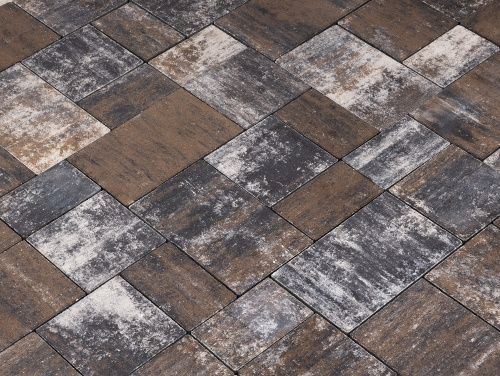 Б.1.Гм.6 Плитка тротуарная "Городской микс" 60 мм Колормикс Карелия