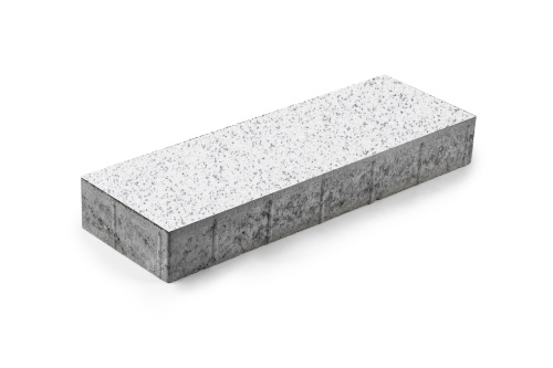 Б.3.П.8 Плита тротуарная "Прямоугольник" 600х200х80 Мрамор Белый с черным Б.3.П.8 Плита тротуарная "Прямоугольник" 600х200х80 Мрамор Белый с черным