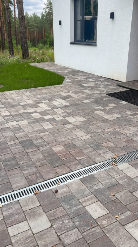 Б.1.Гм.6 Плитка тротуарная "Городской микс" 60 мм Колормикс Камчатка