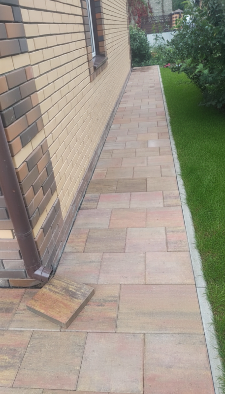 А.3.К.4 Плитка тротуарная "Квадрат" 300х300х40 Колормикс Алтайский Марс