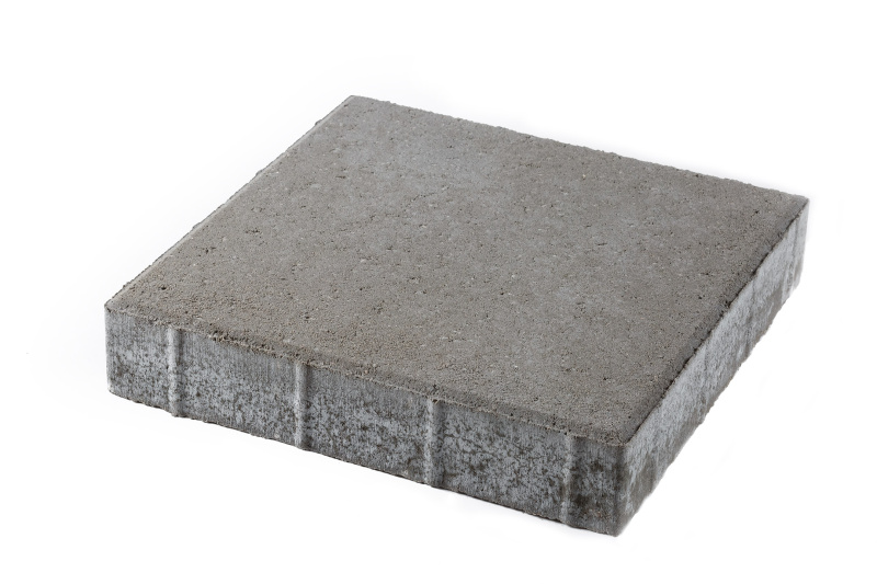 Б.4.К.6 Плитка тротуарная "Квадрат" 300х300х60 Стандарт серый