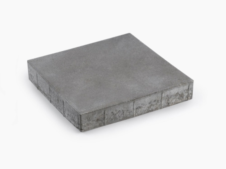 Б.5.К.6 Плита тротуарная "Квадрат" 400х400х60 Стандарт серый