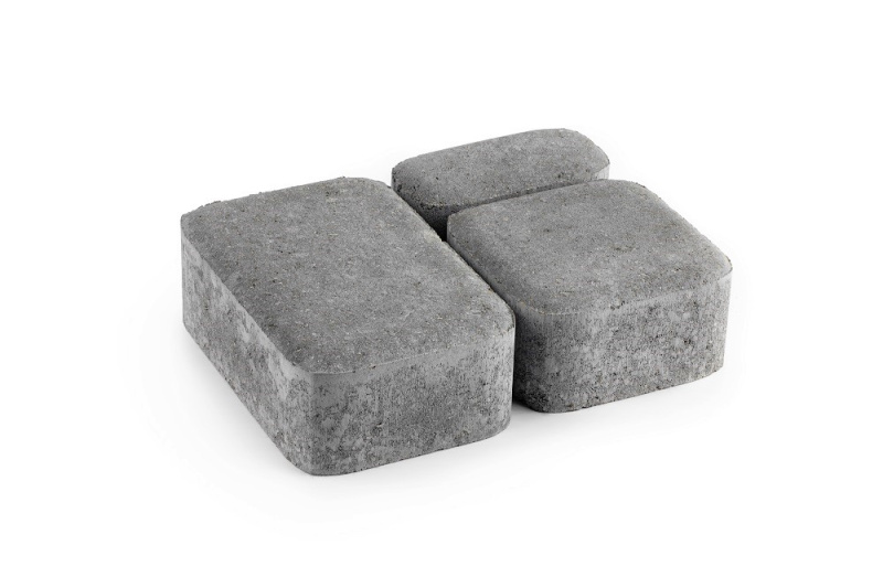 Б.1.Кл.6 Плитка тротуарная "Классико" 60 мм Стандарт серый