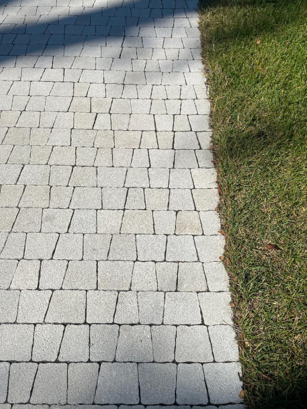 Б.1.ПИ.6 Плитка тротуарная "Антик" 60 мм Мрамор Белый