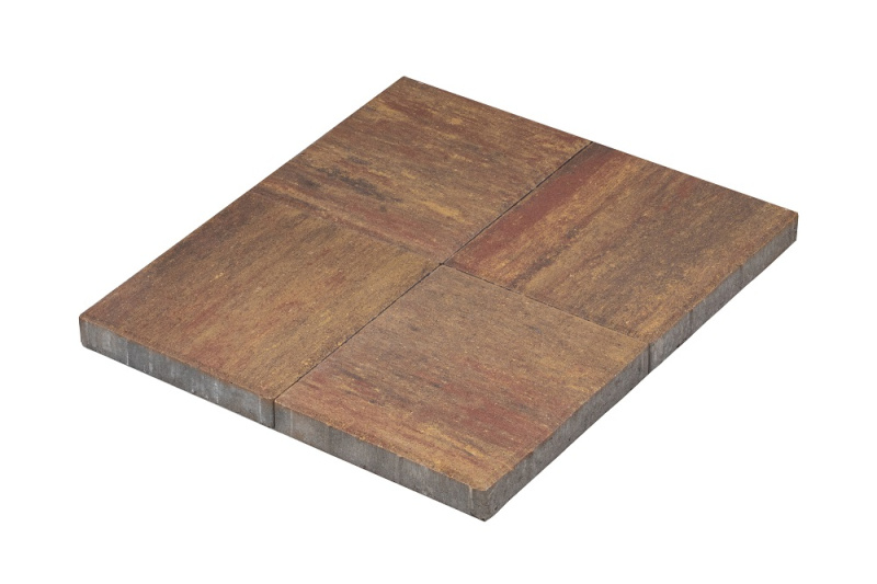 А.3.К.4 Плитка тротуарная "Квадрат" 300х300х40 Колормикс Алтайский Марс