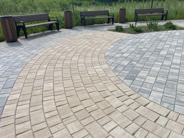 Б.1.Гм.6 Плитка тротуарная "Городской микс" 60 мм Колормикс Соборная площадь Б.1.Гм.6 Плитка тротуарная "Городской микс" 60 мм Колормикс Соборная площадь