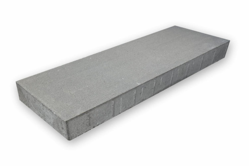 Б.6.П.8 Плита тротуарная "Прямоугольник" 900х300х80 Стандарт серый (плита шаговая)