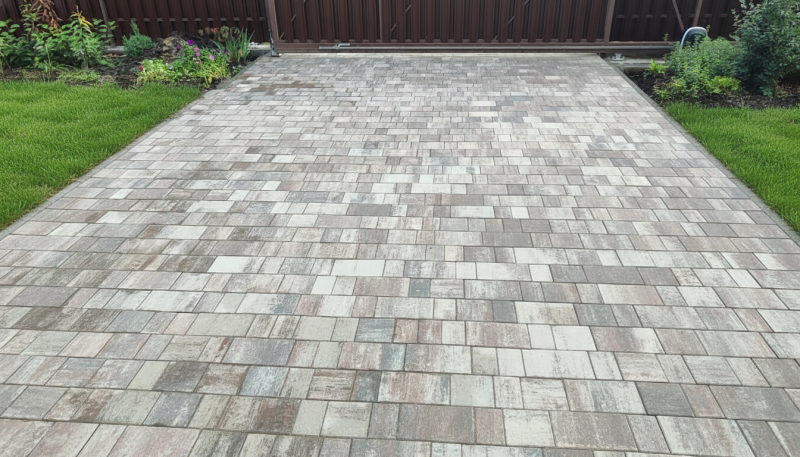 Б.1.Гм.6 Плитка тротуарная "Городской микс" 60 мм Колормикс Камчатка