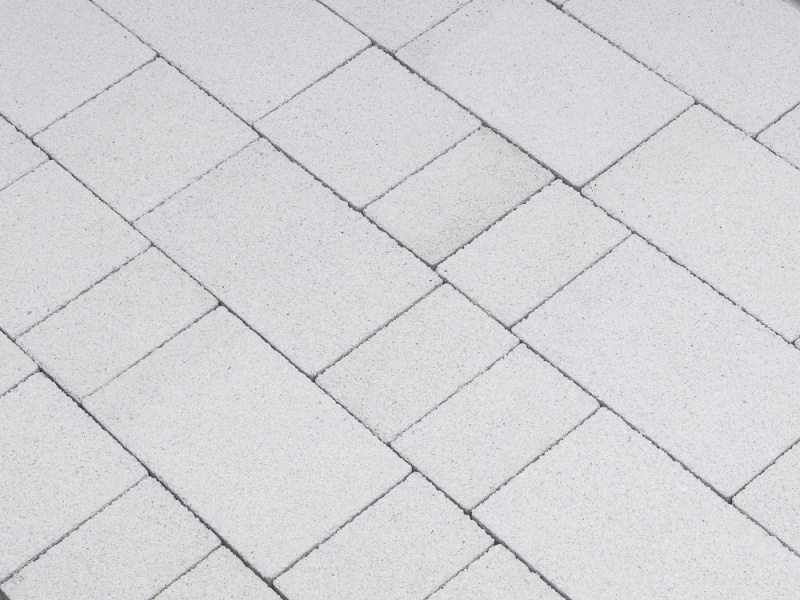 Б.1.Гм.6 Плитка тротуарная "Городской микс" 60 мм Мрамор Белый