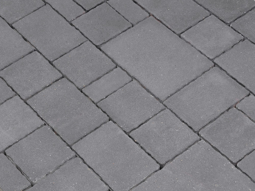 Б.1.РБ.6 Плитка тротуарная "Бавария" 60 мм Стандарт серый