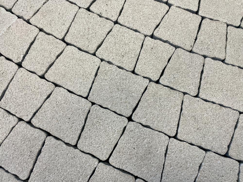 Б.1.ПИ.6 Плитка тротуарная "Антик" 60 мм Мрамор Белый