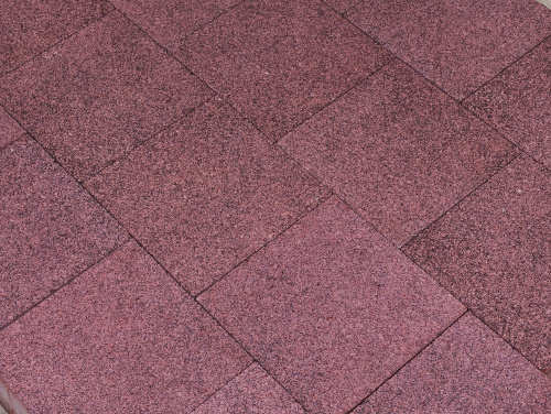 В.4.К.8 Плитка тротуарная "Квадрат" 300х300х80 Гранит красный с черным В.4.К.8 Плитка тротуарная "Квадрат" 300х300х80 Гранит красный с черным