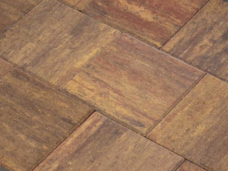 А.3.К.4 Плитка тротуарная "Квадрат" 300х300х40 Колормикс Алтайский Марс