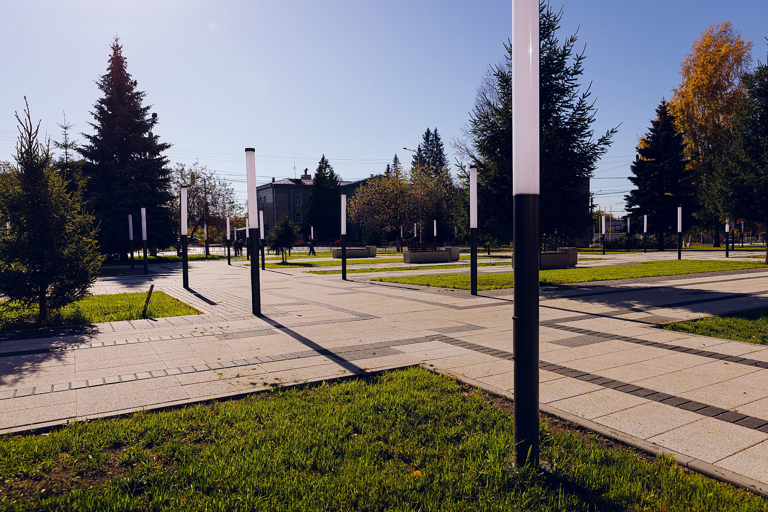 Сквер Памяти у часовни "Всех Скорбящих Радость", г. Ленинск-Кузнецкий