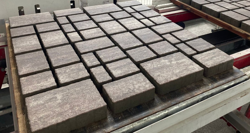 Б.1.РБ.6 Плитка тротуарная "Бавария" 60 мм Колормикс Камчатка