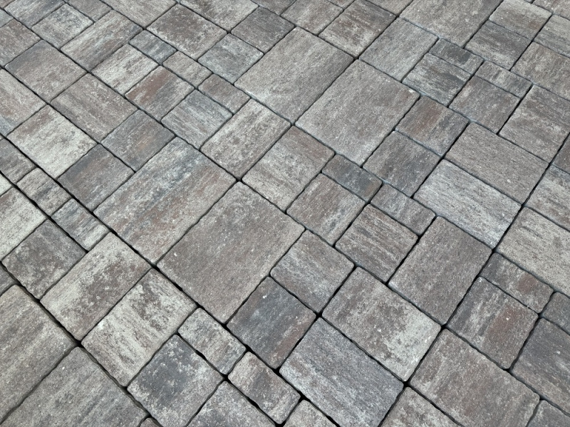 Б.1.РБ.6 Плитка тротуарная "Бавария" 60 мм Колормикс Камчатка