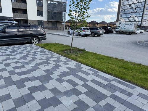 Б.1.Гм.6 Плитка тротуарная "Городской микс" 60 мм Стандарт черный