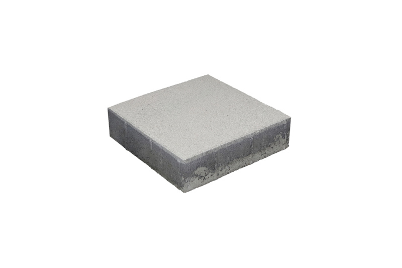 В.4.К.8 Плитка тротуарная "Квадрат" 300х300х80 Стандарт белый