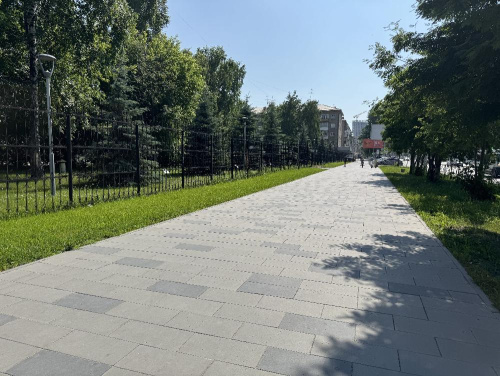 Б.2.П.6 Плита тротуарная "Прямоугольник" 600х300х60 Стандарт серый