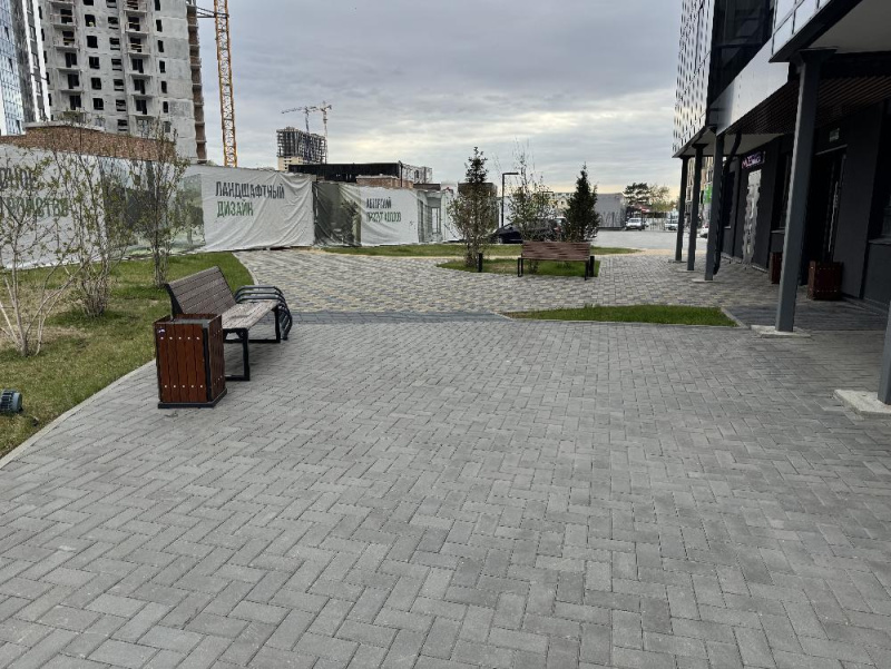 Б.1.П.6 Плитка тротуарная "Брусчатка" 200х100х60 Стандарт серый