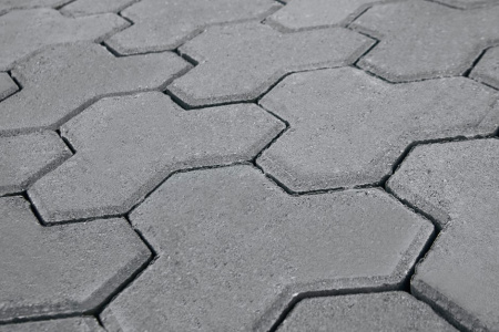 Г.3.Ф.10 Терминальный камень "Трилистник" 197х197х100 Стандарт серый