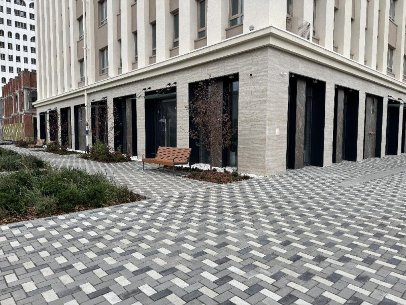 Б.1.П.6 Плитка тротуарная "Брусчатка" 200х100х60 Стандарт черный