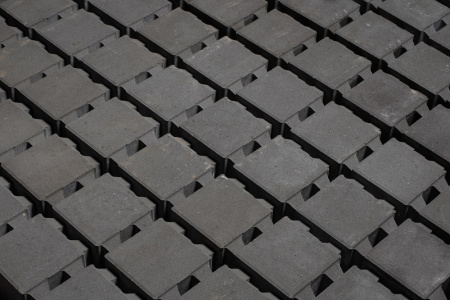 В.1.ГП.8 Газонная плитка "Дона" 140х140х80 Стандарт серый