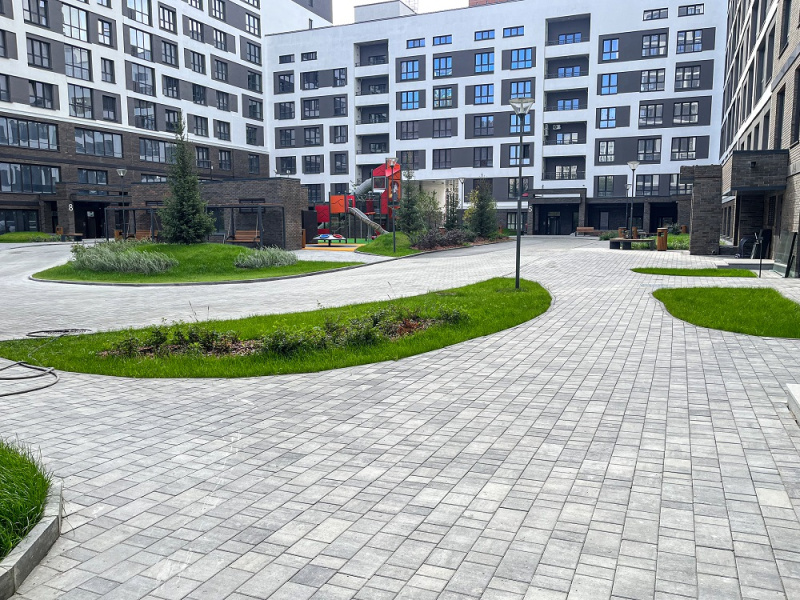 В.1.Гм.8 Плитка тротуарная "Городской микс" 80 мм Колормикс Эльбрус