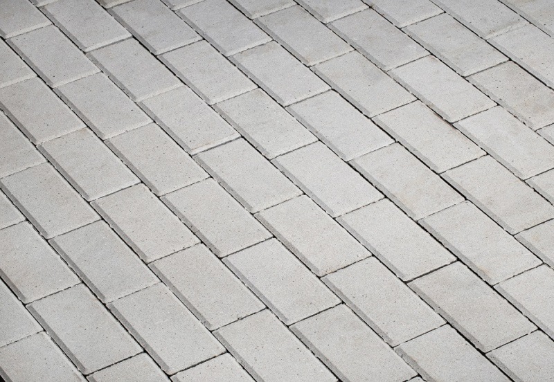 В.1.П.8 Плитка тротуарная "Брусчатка" 200х100х80 Стандарт белый В.1.П.8 Плитка тротуарная "Брусчатка" 200х100х80 Стандарт белый