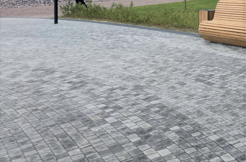 Б.1.ПИ.6 Плитка тротуарная "Антик" 60 мм Колормикс Эльбрус