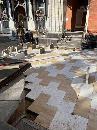 Б.2.П.6 Плита тротуарная "Прямоугольник" 600х300х60 Колормикс Соборная площадь