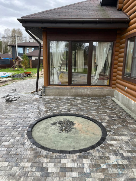 А.1.П.4 Плитка тротуарная "Брусчатка" 200х100х40 Колормикс Карелия