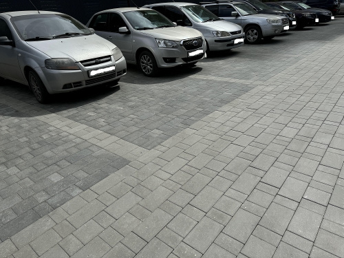 В.1.Гм.8 Плитка тротуарная "Городской микс" 80 мм Стандарт черный