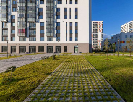 В.1.ГП.8 Газонная плитка "Дона" 140х140х80 Стандарт серый