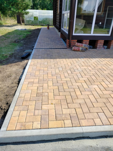 Б.1.П.6 Плитка тротуарная "Брусчатка" 200х100х60 Колормикс Хакасия