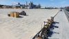 Г.3.Ф.10 Терминальный камень "Трилистник" 197х197х100 Стандарт серый