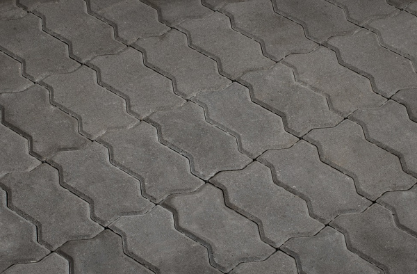 В.2.Ф.8 Плитка тротуарная "Волна" 222х110х80 Стандарт серый В.2.Ф.8 Плитка тротуарная "Волна" 222х110х80 Стандарт серый