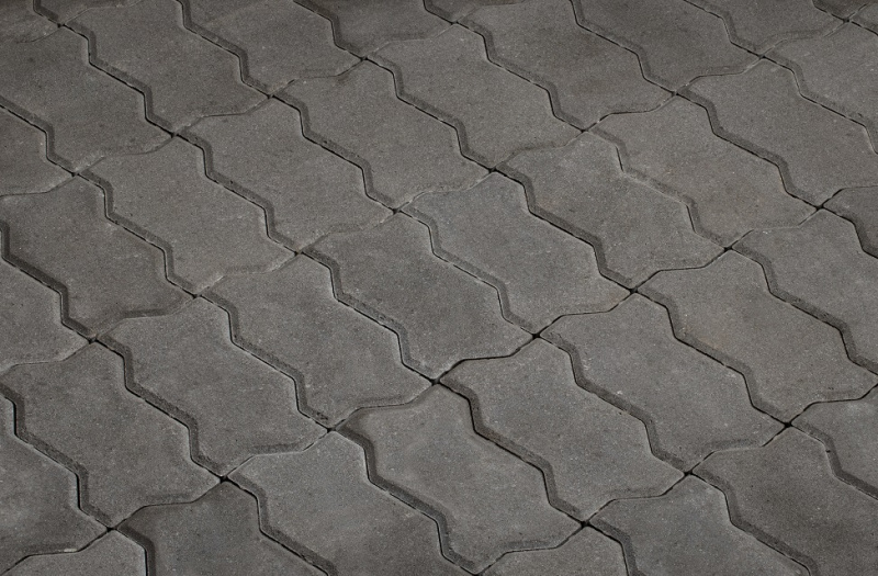 Б.2.Ф.6 Плитка тротуарная "Волна" 222х110х60 Стандарт серый Б.2.Ф.6 Плитка тротуарная "Волна" 222х110х60 Стандарт серый