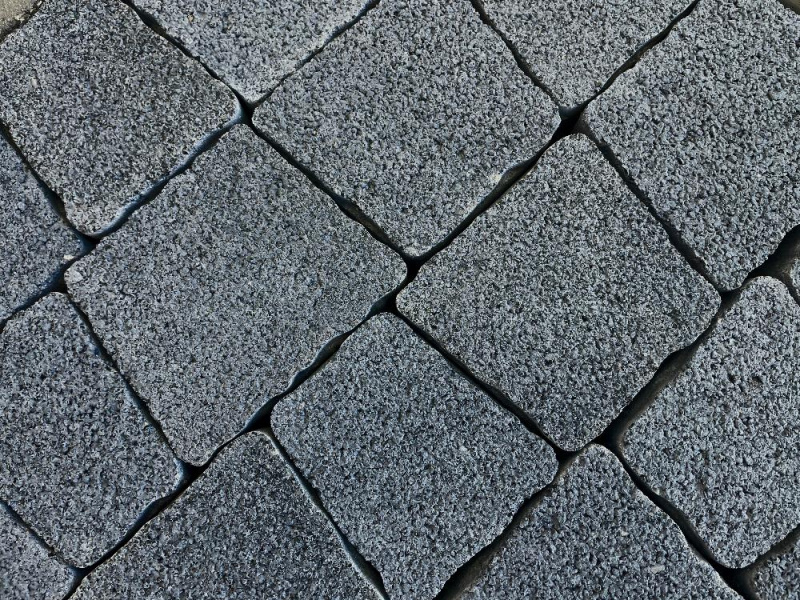 Б.1.ПИ.6 Плитка тротуарная "Антик" 60 мм Мрамор Черный